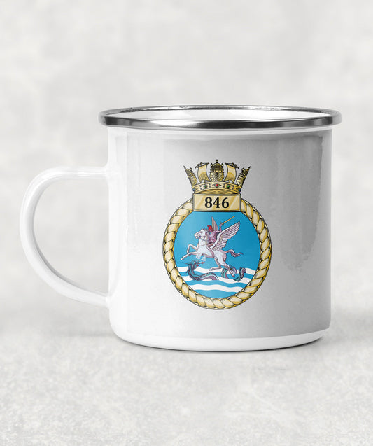 846 Naval Air Squadron - Enamel Mug