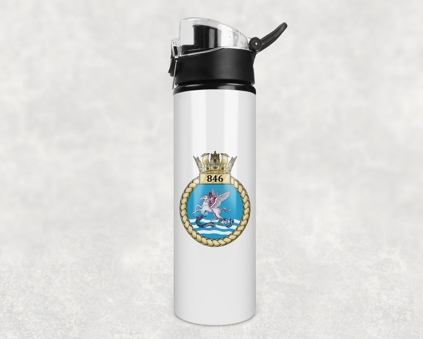 846 Naval Air Squadron - Flip Top Water Bottle