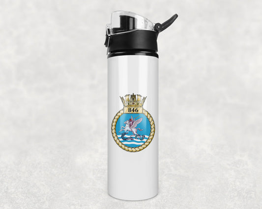 846 Naval Air Squadron - Flip Top Water Bottle