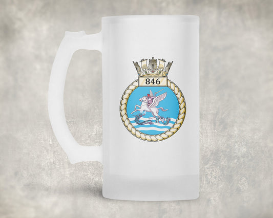 846 Naval Air Squadron - Frosted Stein/Tankard/Beer Mug - Frosted Stein/Tankard/Beer Mug