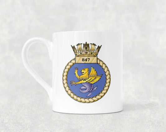 847 Naval Air Squadron - Bone China Mug