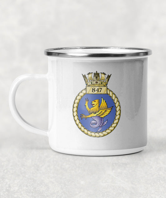 847 Naval Air Squadron - Enamel Mug