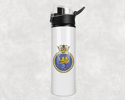 847 Naval Air Squadron - Flip Top Water Bottle