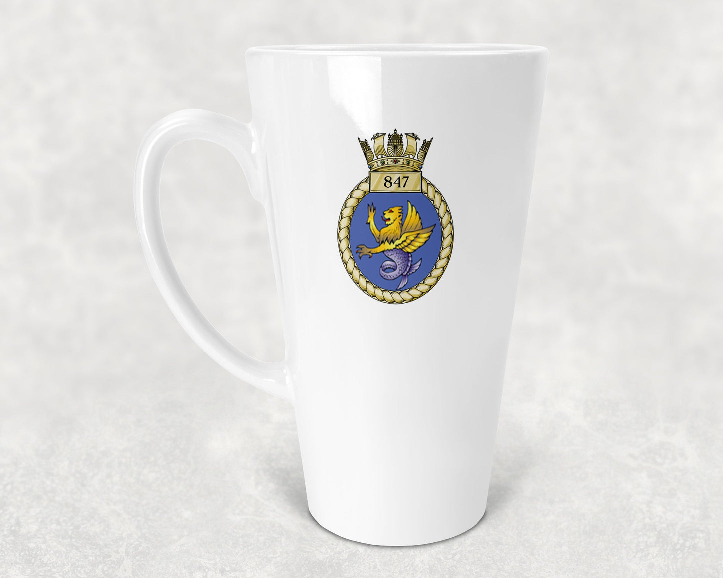 847 Naval Air Squadron - Latte Mug 17oz