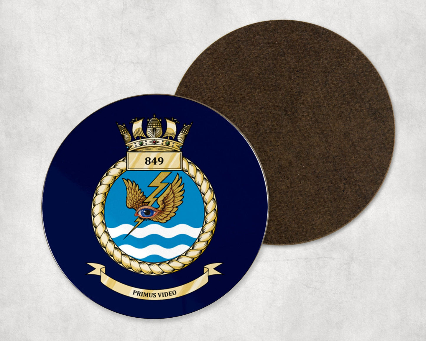 849 Naval Air Squadron - Round Coaster Set