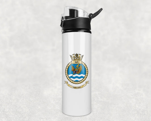 849 Naval Air Squadron - Flip Top Water Bottle