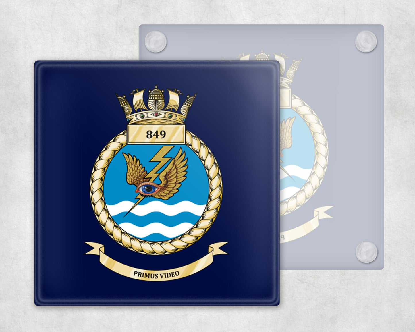 849 Naval Air Squadron - Glass Coaster