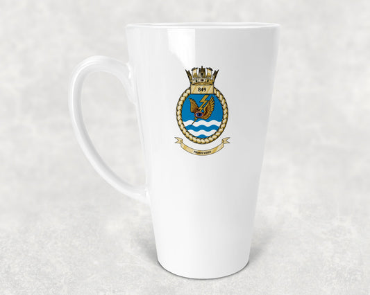 849 Naval Air Squadron - Latte Mug 17oz