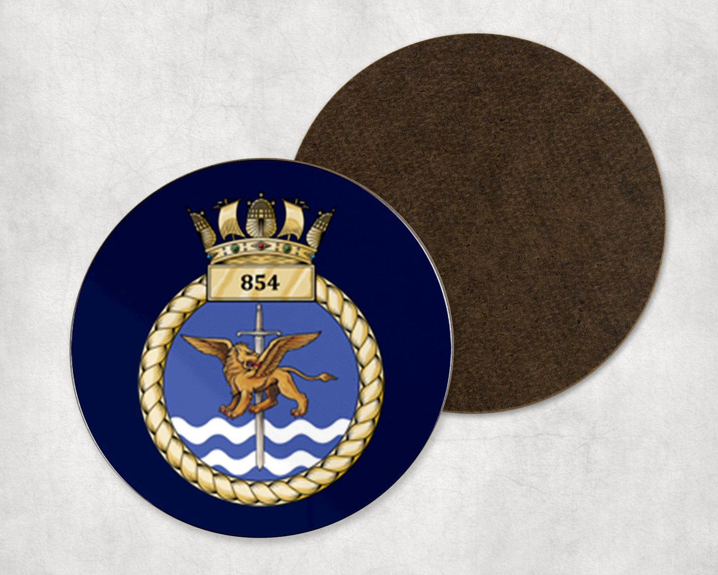 854 Naval Air Squadron - Round Coaster Set