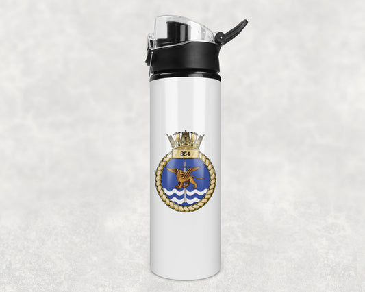 854 Naval Air Squadron - Flip Top Water Bottle