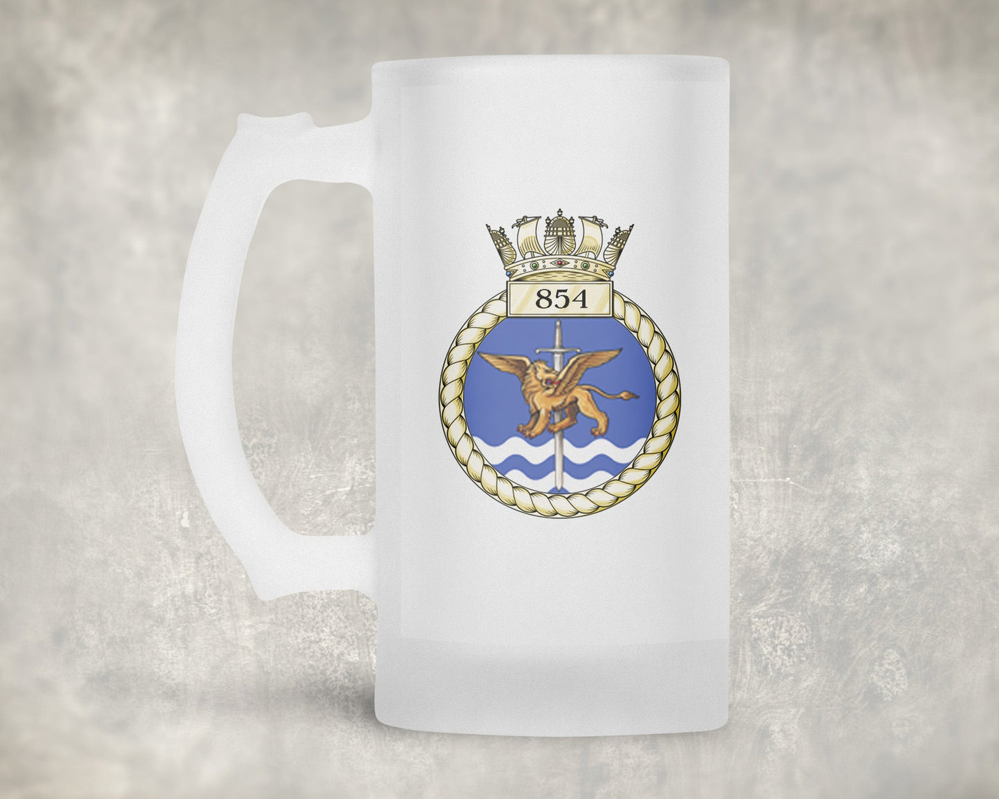 854 Naval Air Squadron - Frosted Stein/Tankard/Beer Mug - Frosted Stein/Tankard/Beer Mug