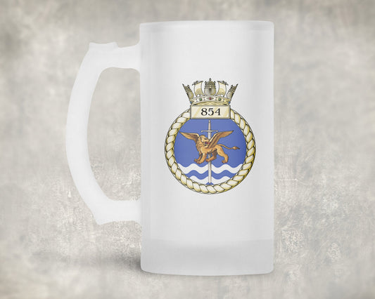 854 Naval Air Squadron - Frosted Stein/Tankard/Beer Mug - Frosted Stein/Tankard/Beer Mug
