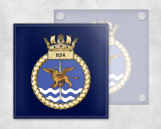 854 Naval Air Squadron - Glass Coaster