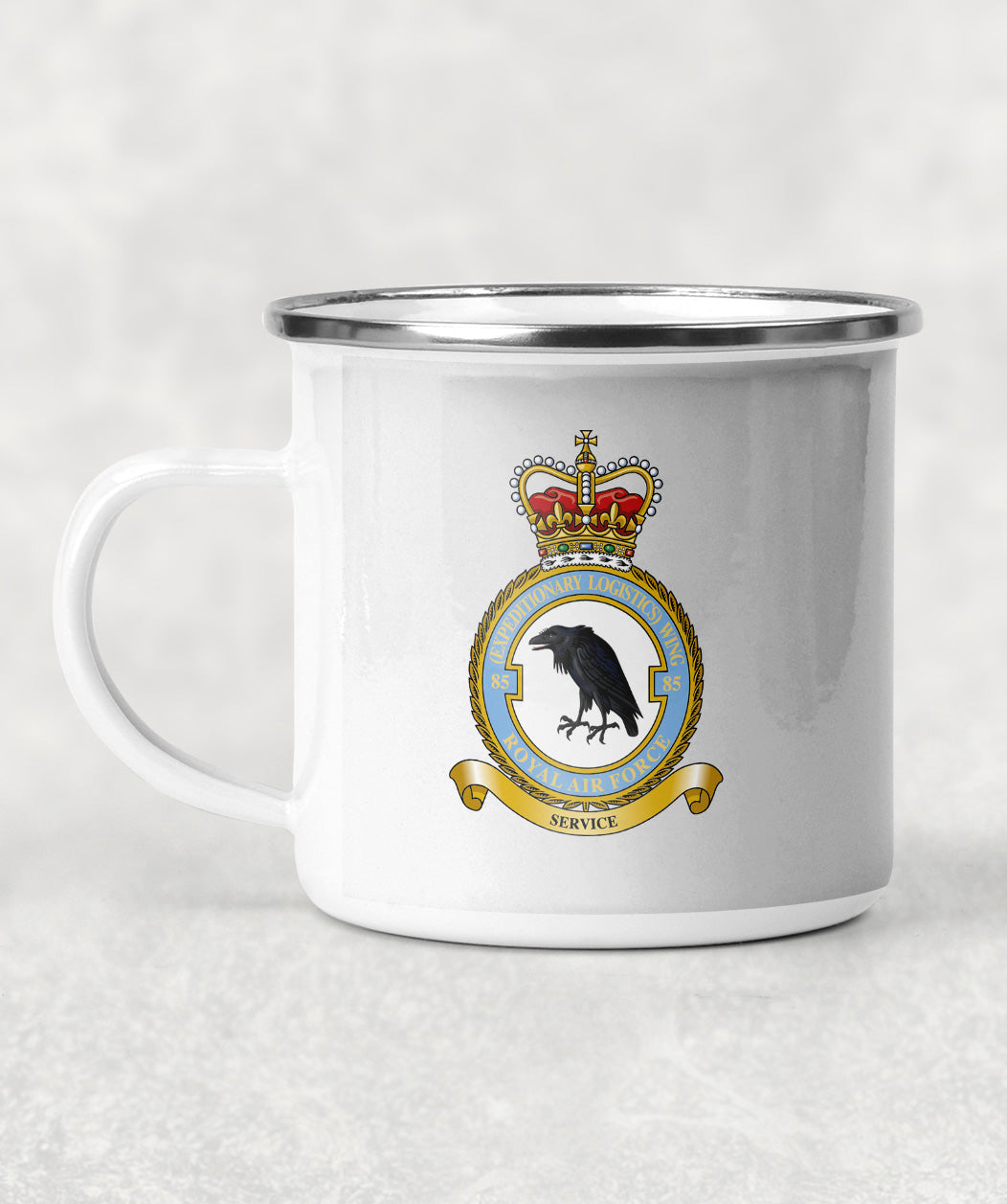 85 Expeditionary Logistics Wing RAF - Enamel Mug