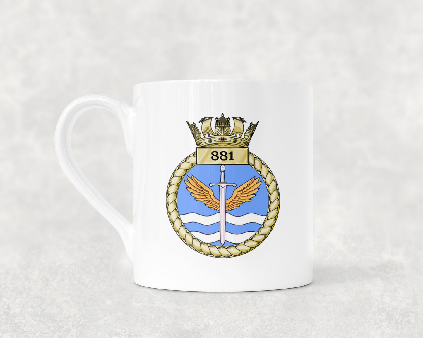 881 Naval Air Squadron - Bone China Mug