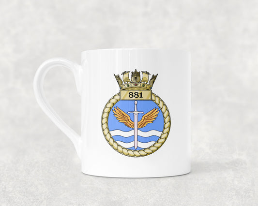 881 Naval Air Squadron - Bone China Mug