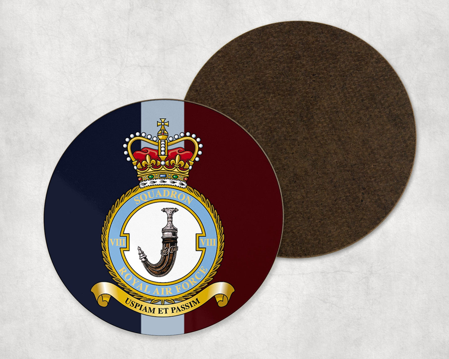 8 Squadron RAF - Round Coaster Set