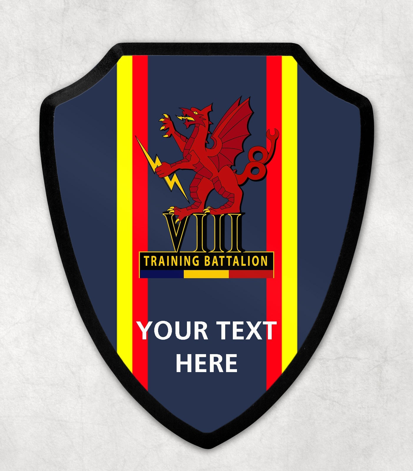 8 Training Battalion REME - Printed Wall Shield