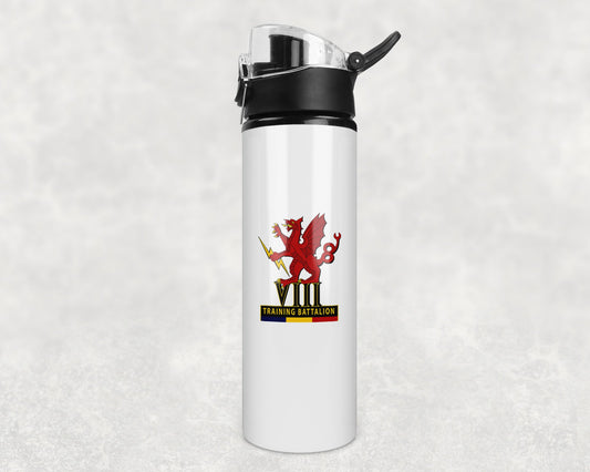 8 Training Battalion REME - Flip Top Water Bottle