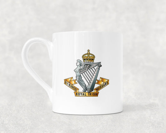 8th Kings Royal Irish Hussars - Bone China Mug