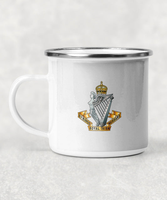 8th Kings Royal Irish Hussars - Enamel Mug