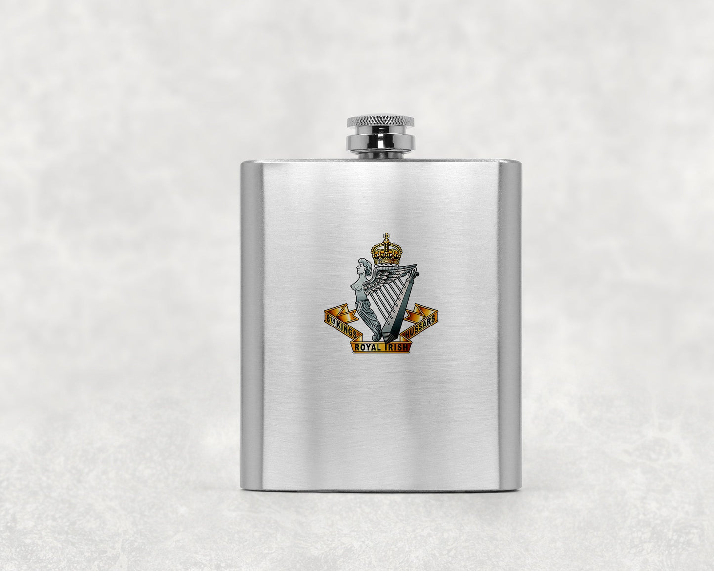 8th Kings Royal Irish Hussars - Hip Flask