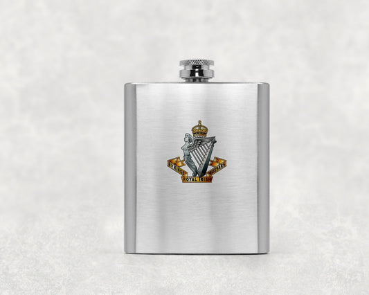 8th Kings Royal Irish Hussars - Hip Flask
