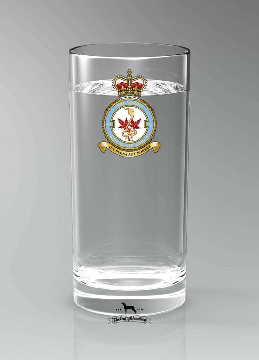 92 Squadron RAF - Straight Gin/Mixer/Water Glass