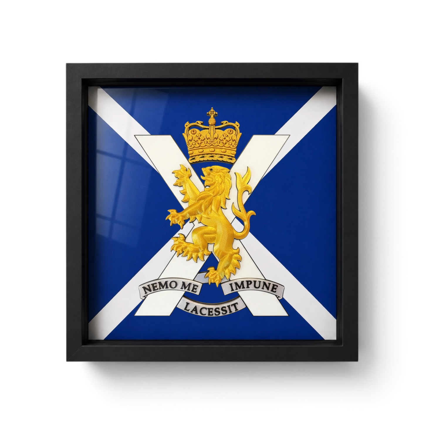 Royal Regiment of Scotland Cap Badge Display Frame | Officially Licensed