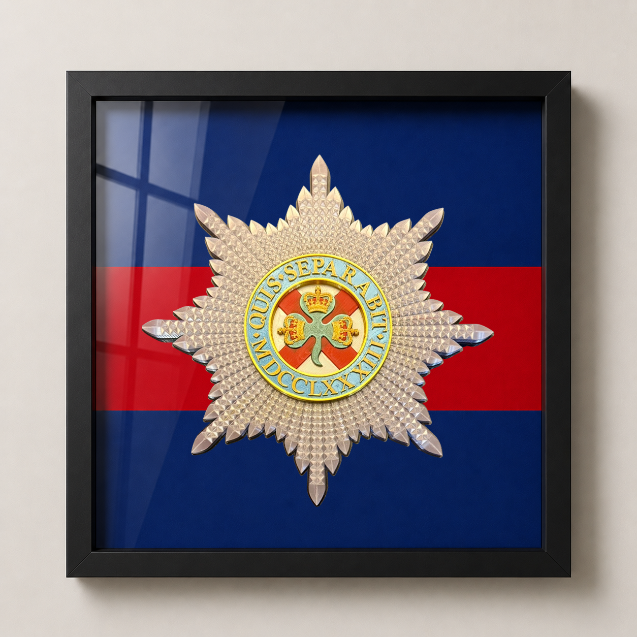 Irish Guards Cap Badge Display Frame | Officially Licensed