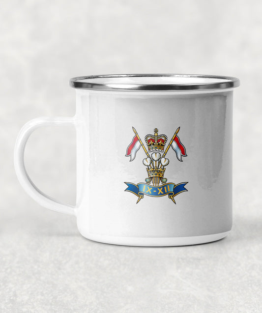 9th/12th Royal Lancers - Enamel Mug