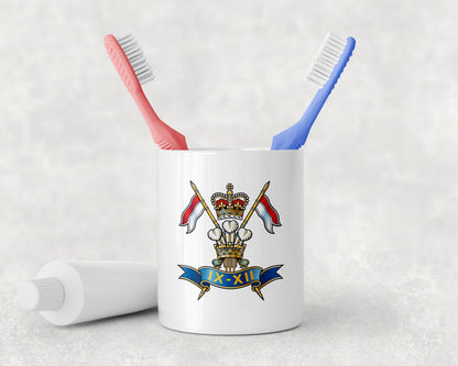 9th/12th Royal Lancers - Toothbrush Holder and Soap Dispenser