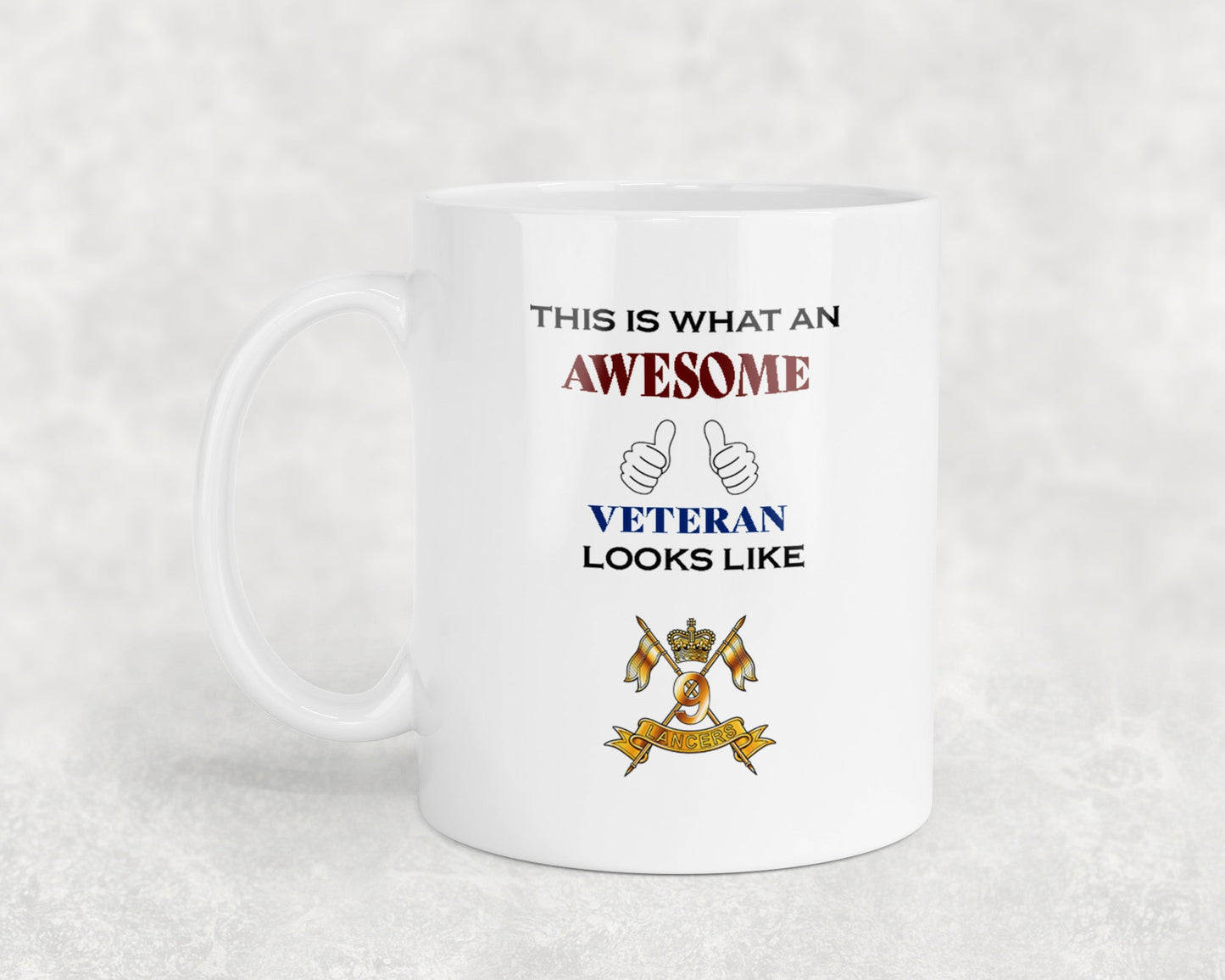 9th Queen's Royal Lancers - Veteran - 11oz Mug