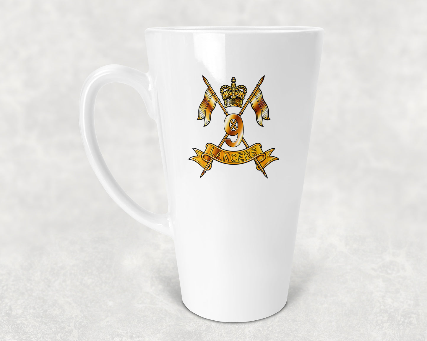 9th Queen's Royal Lancers - Latte Mug 17oz