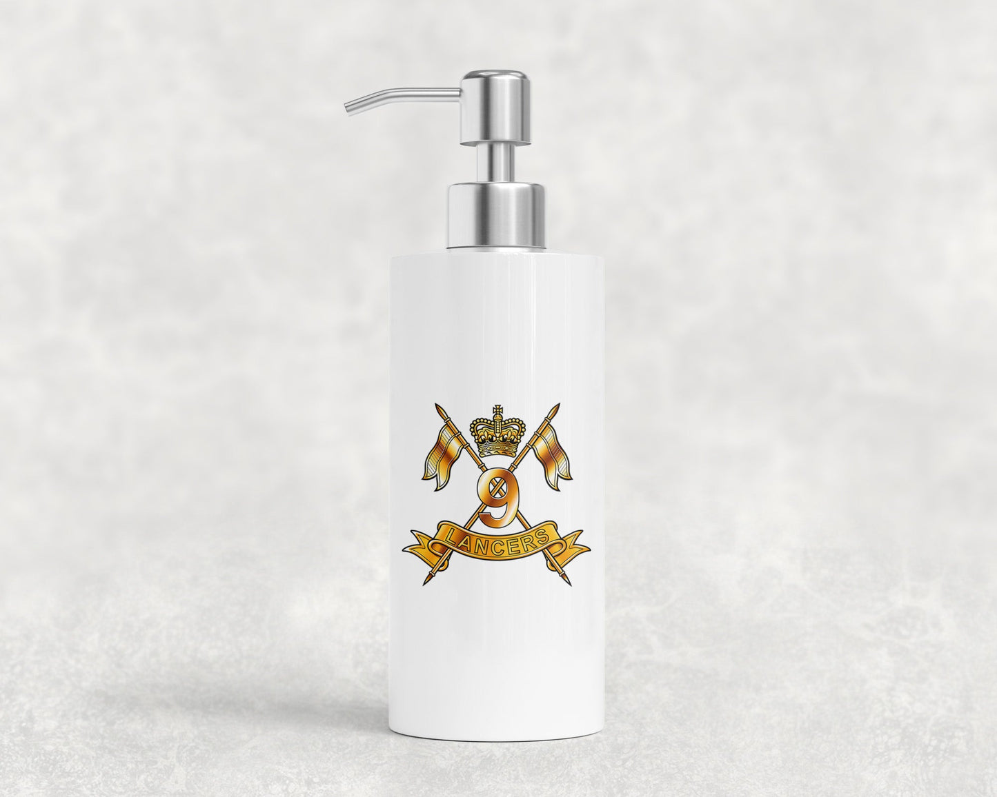 9th Queen's Royal Lancers - Toothbrush Holder and Soap Dispenser