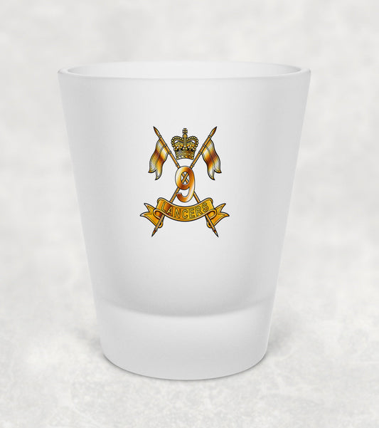 9th Queen's Royal Lancers - Shot Glass