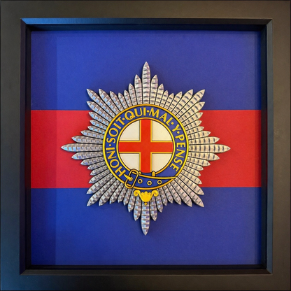 Coldstream Guards Cap Badge Display Frame | Officially Licensed