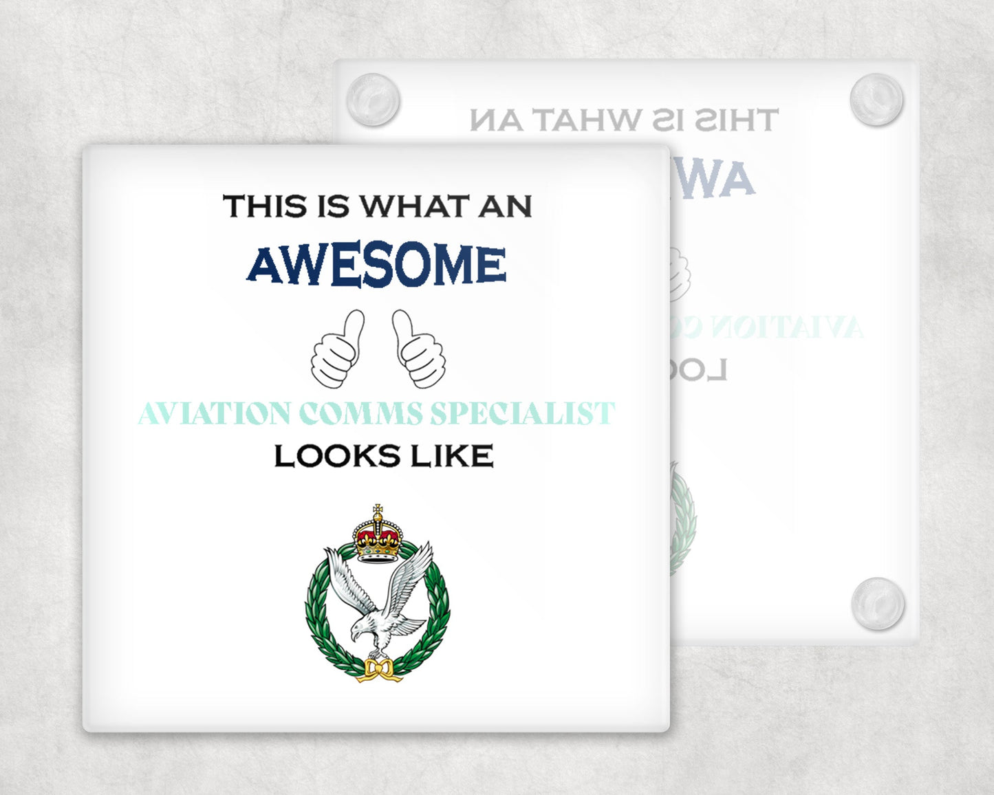 Army Air Corps KC - Aviation Comms Specialist - Awesome Coasters