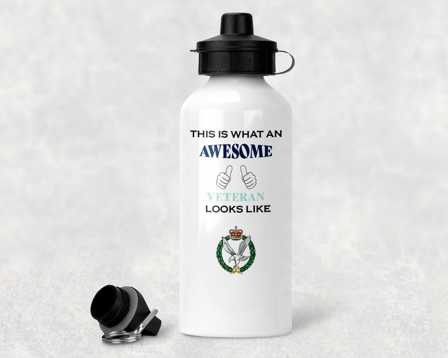 Army Air Corps - Veteran - Aluminium Water Bottle