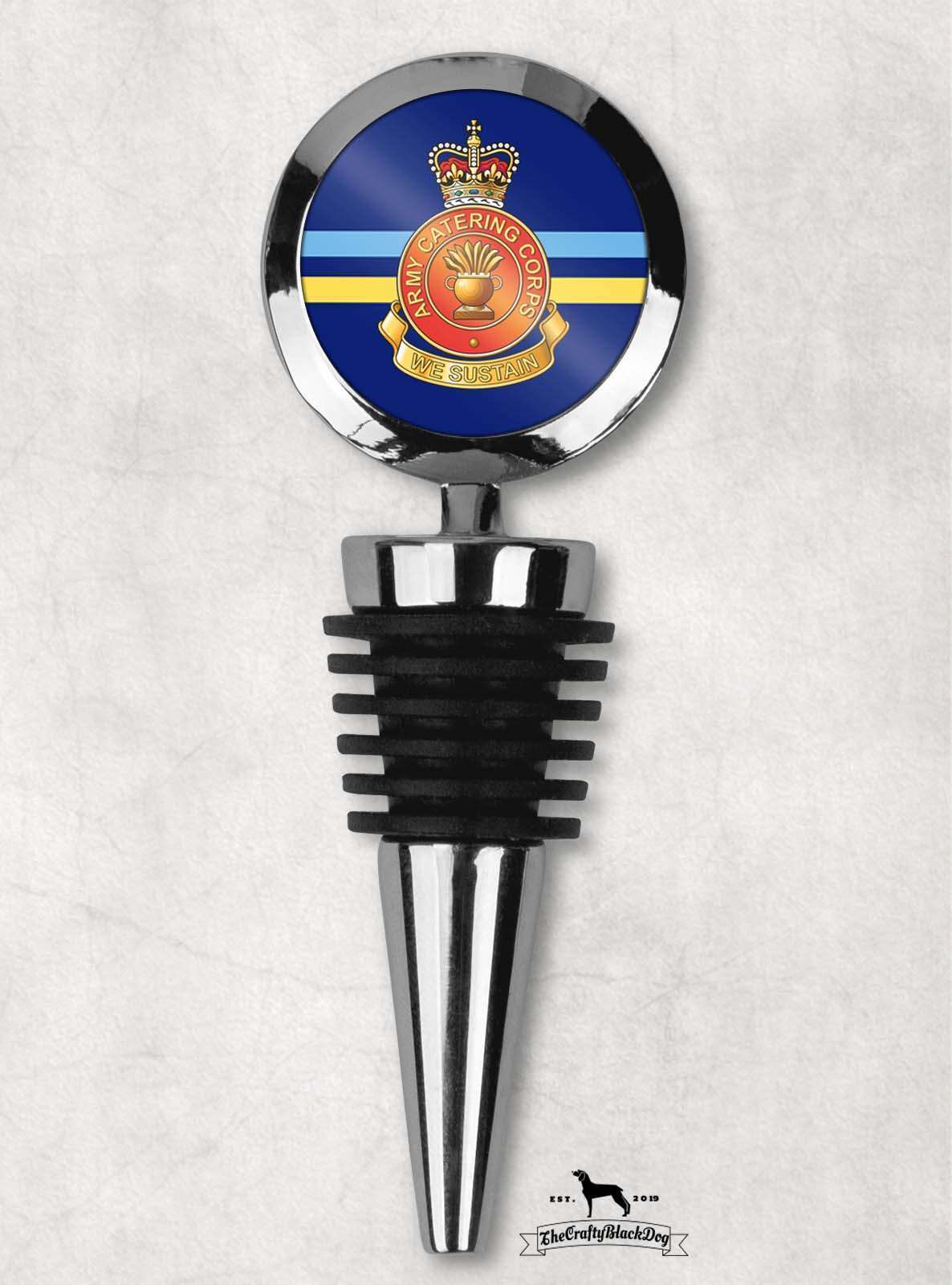 Army Catering Corps - Wine Bottle Stopper