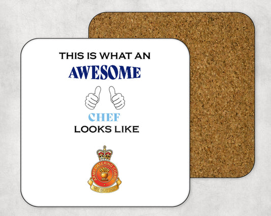 Army Catering Corps - Awesome Chef Coasters