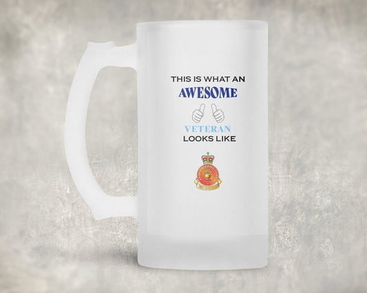 Army Catering Corps - Awesome Veteran Frosted Stein