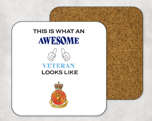Army Catering Corps - Awesome Veteran Coasters