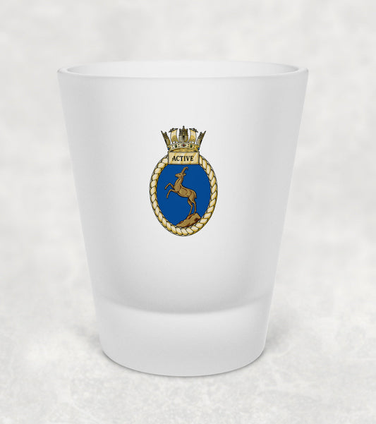 HMS Active - Shot Glass