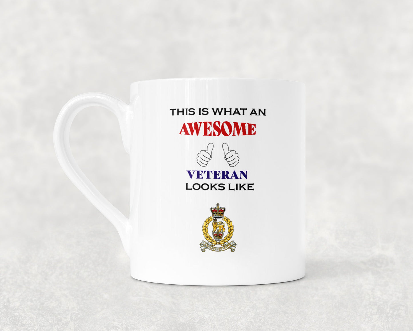 Adjutant General's Corps (SPS) - Veteran - Bone China Mug