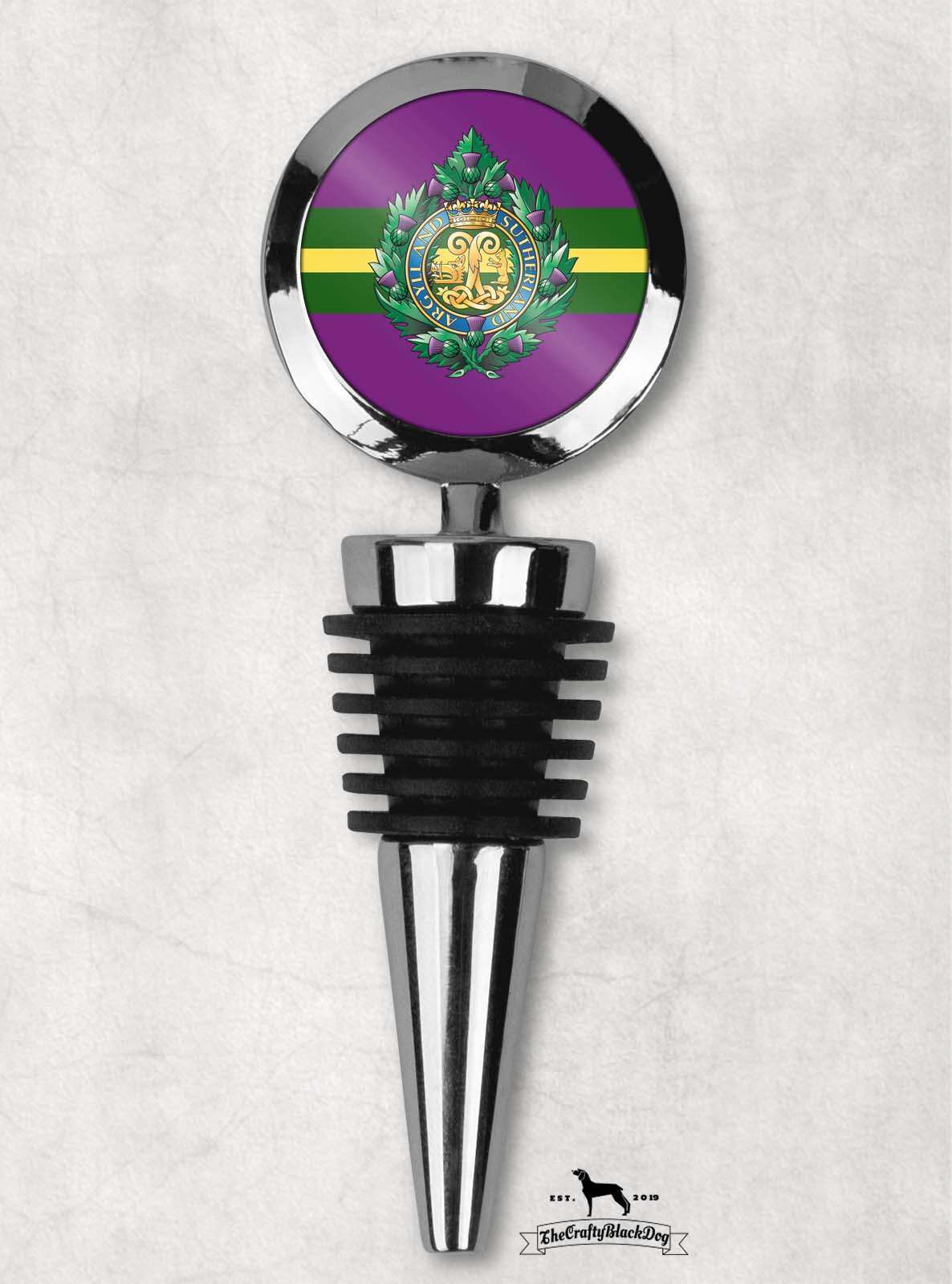 Argyll and Sutherland Highlanders - Wine Bottle Stopper