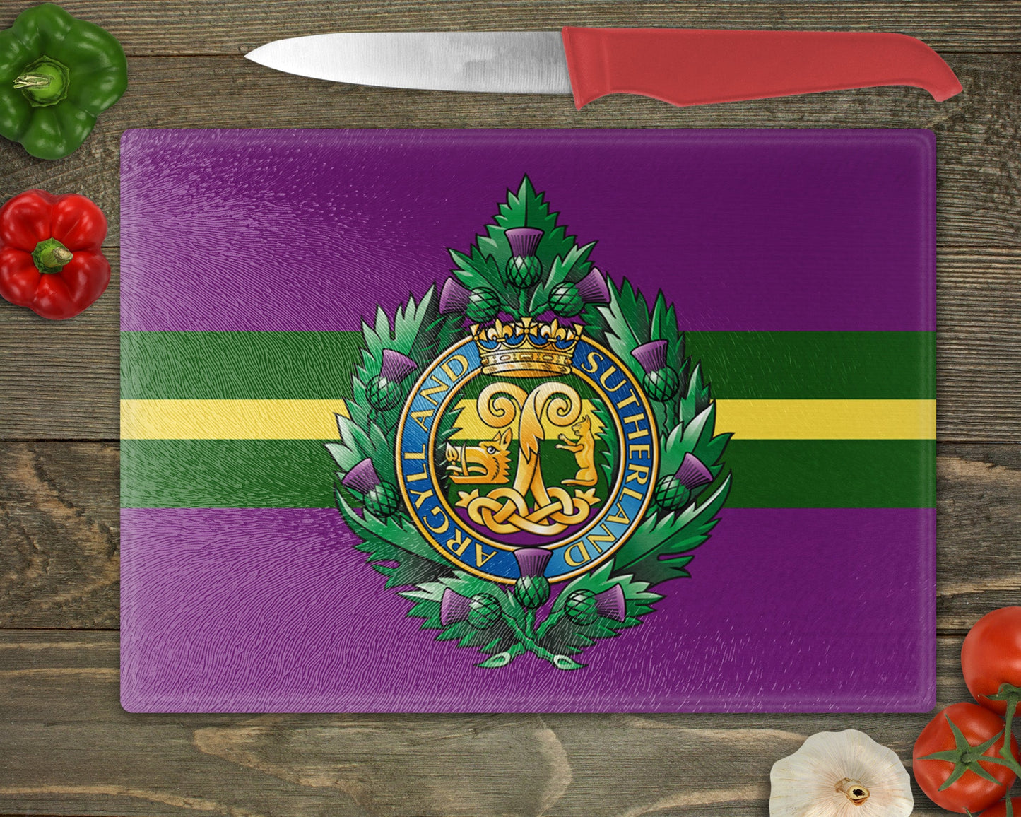 Argyll and Sutherland Highlanders - Cutting Board