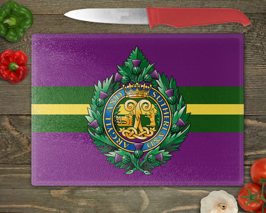Argyll and Sutherland Highlanders - Cutting Board