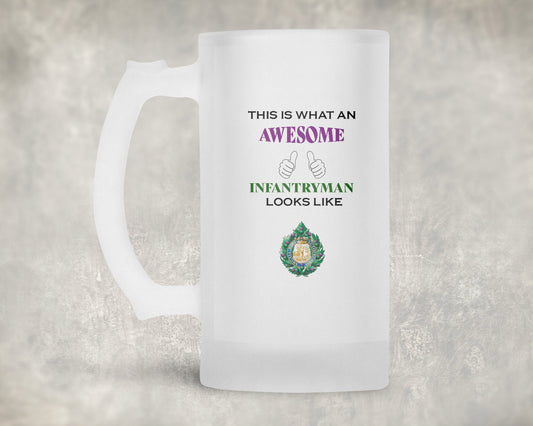 Argyll and Sutherland Highlanders - Awesome Infantryman Frosted Stein