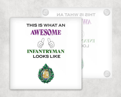 Argyll and Sutherland Highlanders - Awesome Infantryman Coasters